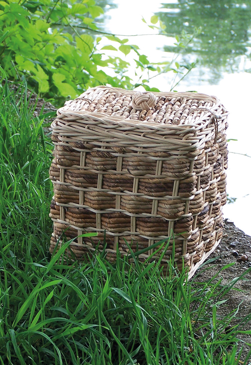 Urn Pandanus vierkant